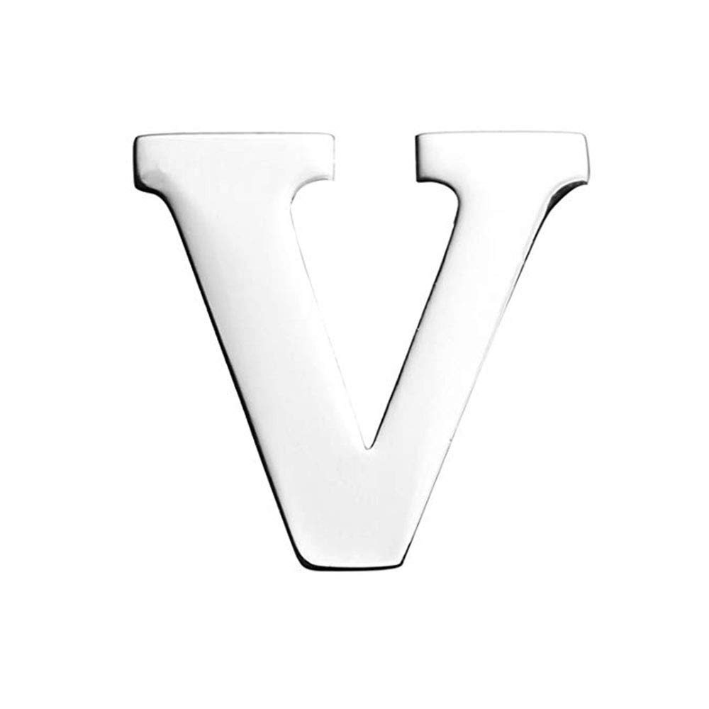 MINGHUA Monogram Alphabet Letters Lapel Pin Badge, Metal enamel