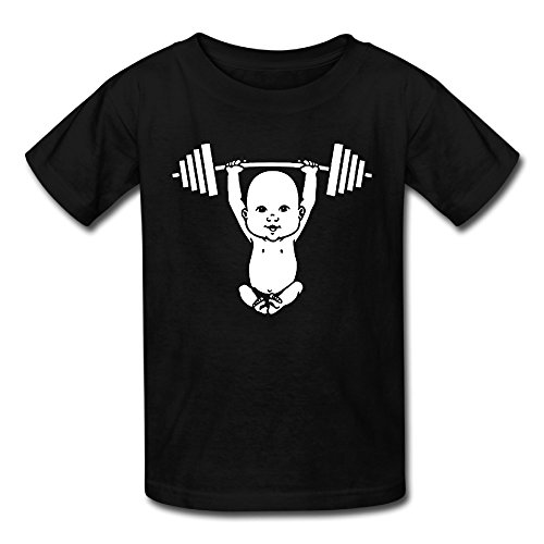 Baby Unisex Cute Baby Lifter Clothes Summer Short-Sleeve Cotton Casual Tee