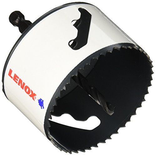 LENOX Tools Bi-Metal Speed Slot Arbored Hole Saw with T3 Technology, 3-1/4"