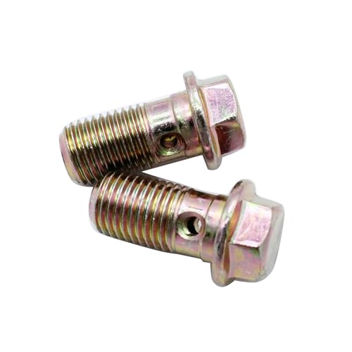 2 PCS/SET SHLPDFM 7/16" Braided Stainless Steel Disc Brake Hose Compatible with photo 6