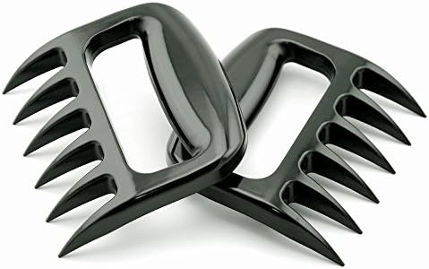 VESLA Pulled Pork Shredder Claws,BBQ Meat Handler Forks Pack of 2 (Grey)