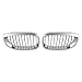Anzio Front Replacement Kidney Grille Grill Compatible with 03-06 E46 2-Door Coupe Cabriolet OEM