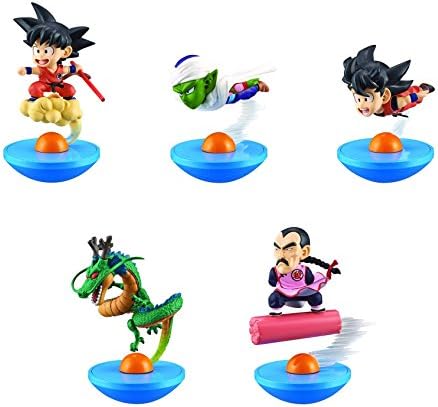 Dragon Ball Goku (Flying) Goku (Cloud Surfing) Piccolo Shenron Tao Paipai Yura-Kore Mini-Figure Set Of 5