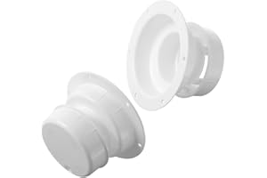 GARVALON 2pcs Rv Vent Caps Roof Vent Covers for Prevention Compatible Rvs Campers and Trailers Easy to