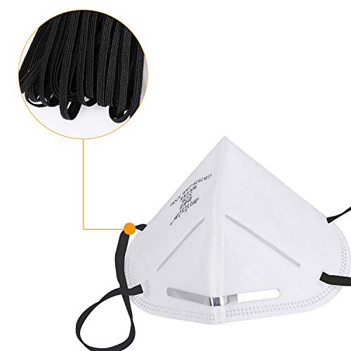 Dormily 10 Yards Elastic for M Asks Elastic Bands for Sewing Elastic String Cord 1/4\