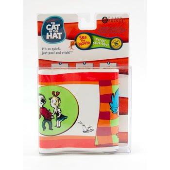Dr. Seuss the Cat in the Hat Border Stick-ups Vinyl Wall Paper Border