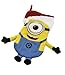 Despicable Me Stuart the Minion with Santa Hat Plush Christmas Stocking