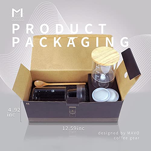 MAVO Cold Brew Coffee Maker, Ice Drip Coffee Maker No Filter Paper