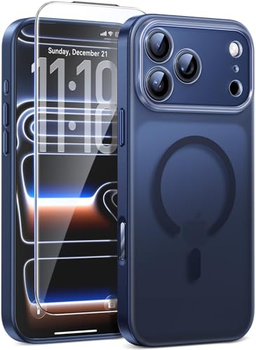 Gadged Magnetic for iPhone 17 Pro Max Case with Screen Protector Blue at Amazon
