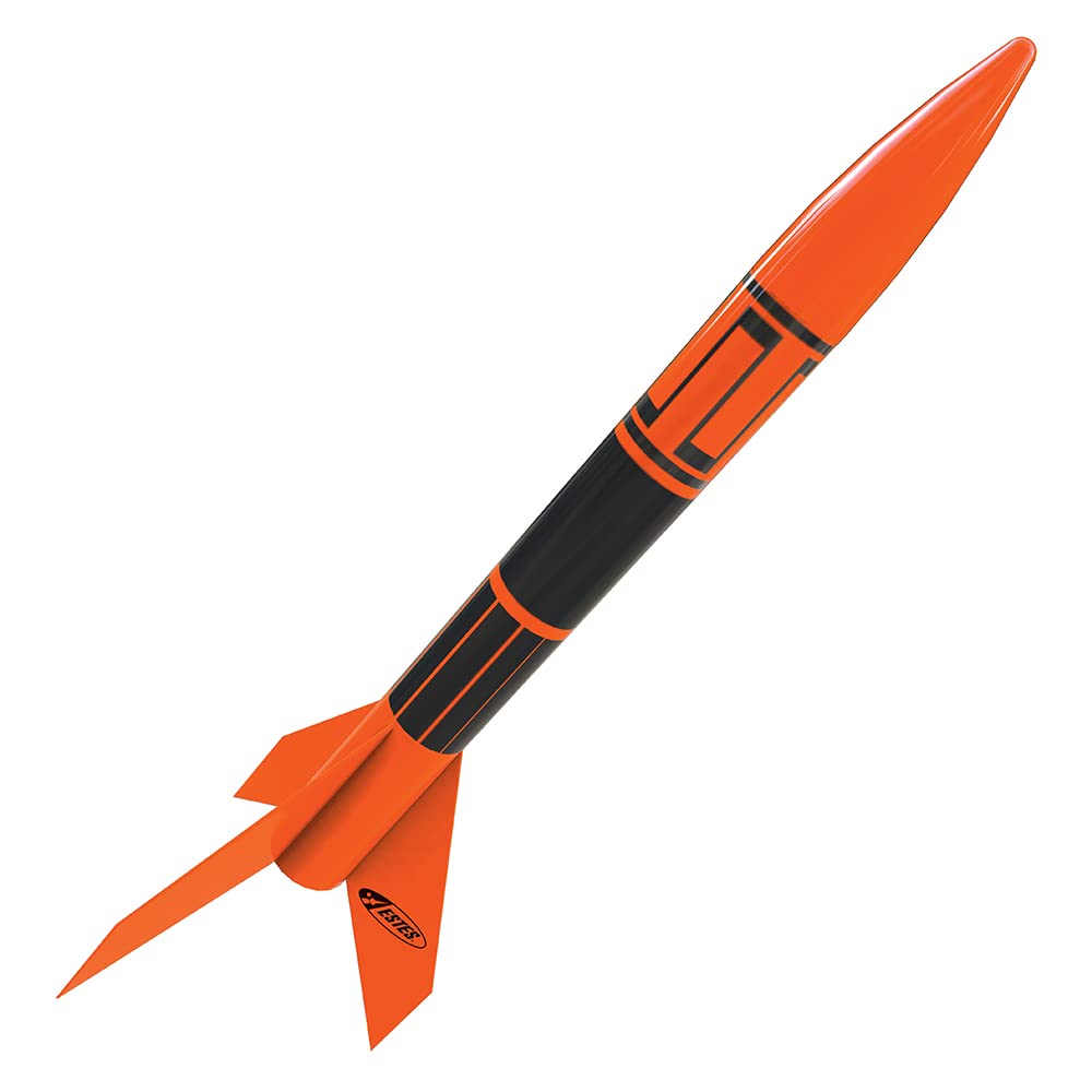Estes Alpha III,Orange, Black
