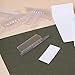 1InTheOffice Clear Hanging Folder Tabs, and Inserts 3-1/2