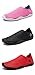 Dream Pairs Men's 160933-M Red Black Slip On Athletic Water Shoes - 11 M US
