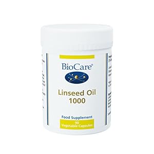 Biocare Linseed Oil 1000g 90 Capsules