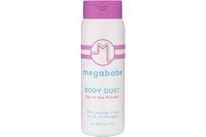 Megababe Body Dust Top To Toe Powder With Lavender & Aloe No Talc No Parabens