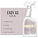 Natural Rapport Bird Cage Cleaner - The Only Bird Cage Cleaner You Need - Bird Poop Spray Remover, Naturally Removes Bird Waste (32 Oz)