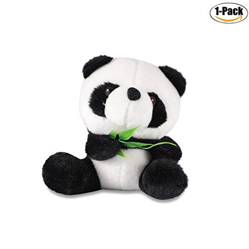 Elet-mall Cute Sitting Panda Soft Stuffed Bear Animal Plush Toy Children s Gift