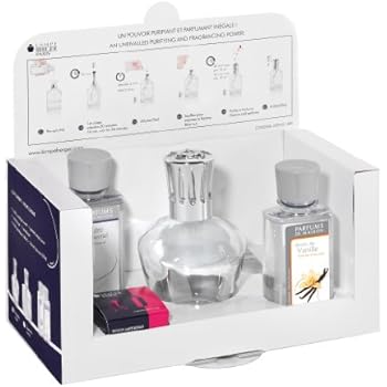 Lampe Berger Giftset - Essential Round - Home Fragrance Diffuser - Includes 2 Fragrances So Neutral and Ocean Breeze - 180 milliliters - 6.08 Fluid Ounces