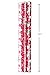 Hallmark Reversible Christmas Wrapping Paper Bundle (Pack of 3, 120 sq. ft. ttl.) Santa, Polka Dots, Stripes, Merry Christmas, Snowflakes, Snowmen