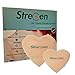 Anti Wrinkle Decollete Chest Pads | Set of 2 Medical Grade Silicone Patches Gives Skin A Younger, More Elastic Appearance | Eliminate and Prevent Fine Lines and Wrinkles, Pad Reusable For 30 Days