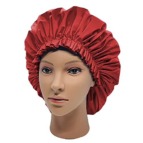 ELEBOX Premium Collection Super Jumbo Shower Cap Red Pricepulse