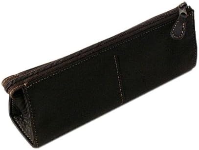 Amazon 渡喜 Jカーフペンケースm Aja 15a ダークブラウン ペンケース 文房具 オフィス用品