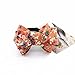 LOVEF Boutique Baby Girls Women Bow Hair Tie Decor Elastic Hair Rubber Band Rope Ponytail Holder (Pack of 5)