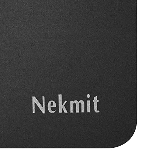 Nekmit Leather Desk Blotter Pad 34 x 17 Inches, Flat, NonSlip