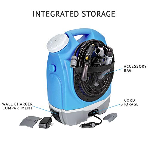 Ivation Multipurpose Portable Spray Washer w/Water Tank Built in