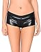 iHeartRaves Metallic Booty Shorts, Shiny Bottoms for Dancing, Raves, Festivals, Costumes