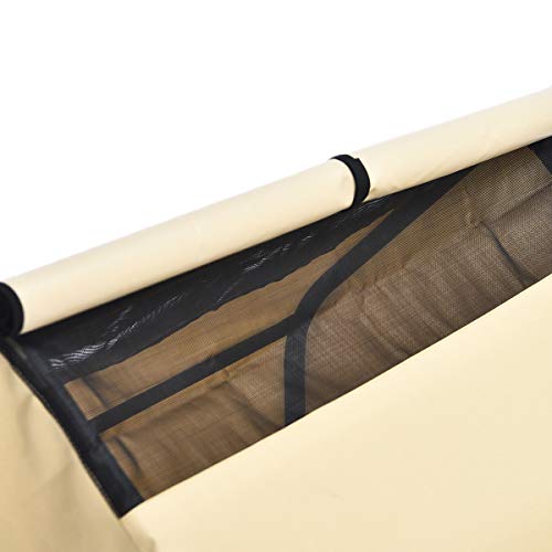 Amazon Basics Elevated Portable Pet House, Large (51 x 41 x 34 Inches