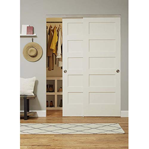 Johnson Hardware 138F Series Sliding Bypass Door Hardware (72 Inch 2 Door System) Pricepulse