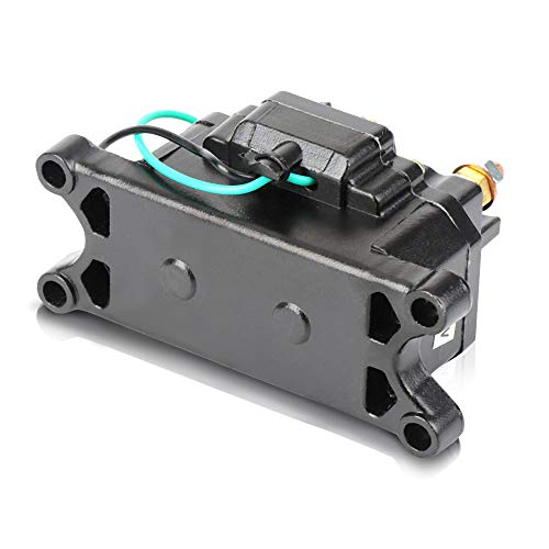 12V 250A Winch Solenoid Relay Contactor, ISSYZONE Off-road Winch Rocker Thumb Switch with 6 Protecting caps for ATV UTV 2000-5000lbs Winch