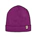 100% Merino Wool Cuff Beanie - Mens & Womens Warm Winter Hat - Watch Cap - Toque - Radiant Violet