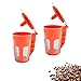 WOTOW 2 Pack Reusable Coffee Filters Compatible With K-Cups Carafe, Refillable Replacement for Keurig 2.0 Brewers K200 K300 K400 K500 Series Brewing Capacity 80 ML Stainless Steel Mesh