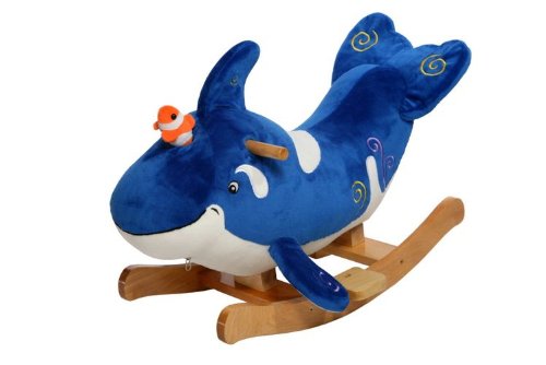 Wollie the Whale Rocker, by Dayla Baby