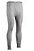 Indera Men's 2-Layer Performance Thermals Underwear Long Johns Pant, Heather Grey, Large Tall