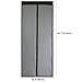 Magnetic Screen Door – Yookat Full Frame Velcro, Magnets Snap Shut Automatically, Fits Door Size Up to 34” x 82” Heavy Duty Reinforced Mesh Curtain Ultra Seal Super Fine Fly Mesh (Black)