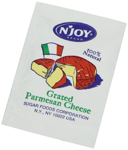 N'joy Parmesan Cheese Packets, 200 Count