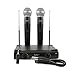 Tyler TWM301 Dual VHF Wireless Microphone System, Two (2) Microphones, Fixed Frequency