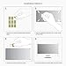 FIVESTAR Privacy Filter Screen Protector Film Widescreen Computer Monitor, Removable Reusable, Anti-Glare 12.5-Inch to 21.5-Inch (12″, Balck)thumb 3