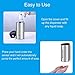 Albayrak Premium Automatic Touchless Soap & Shampoo Dispenser - Wall Mounted Stainless Steel Dispenser for Bathroom & Kitchen - Ideal for Commercial and Public Places- Large Capacity -