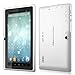 ProntoTec Axius Series Q9S 7 Inch Quad Core Allwinner A33 Cortex A7 Android 4.4 KitKat Tablet PC, 1024 x 600 Pixels, 8GB ROM, Dual Camera, G-Sensor, Google Play Pre-loaded -White