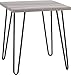 Altra Owen Retro End Table, Sonoma Oak/Gunmetal Gray