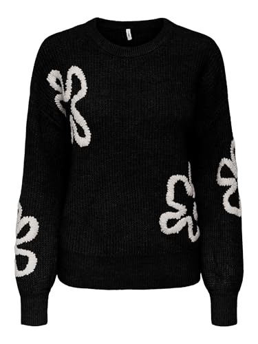 Onldaisy LS Stitch O-Neck Knt, Nero, S en promo sur Amazon