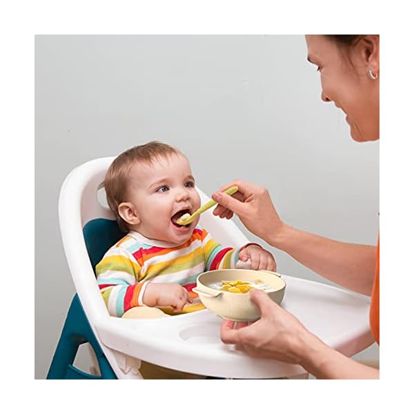 Bamboo-Kids-Spoons-Forks-Set-for-Baby-Feeding-Dinnerware-Utensils-Pack-for-Children-Dishwasher-Safe-Natural-Tableware-Plastic-Free-Set-of-10 Bamboo Kids Spoons & Forks Set for Baby Feeding - Dinnerware Utensils Pack for Children, Dishwasher Safe - Natural Tableware, Plastic Free, Set of 10