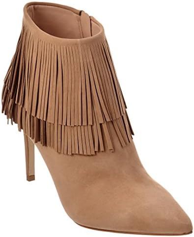 B Brian Atwood Nova Nubuck Bootie, 9, Brown