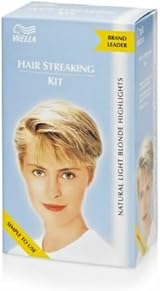 WELLA Hair Streaking Kit Natural Light Blonde Highlights Home Salon view 2
