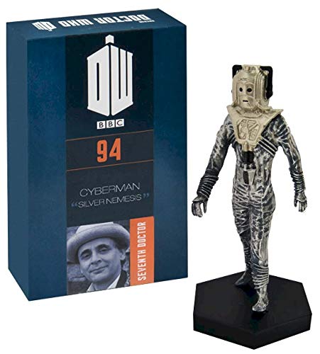 Official Licensed Merchandise Doctor Who Figure Cyberman from the Silver Nemesis Hand Painted 1:21 Scale Collector Boxed Model Figurine #94