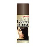 high beams Intense Temporary Spray on Hair Color, Darkest Warm Brown, 2.7 Ounce