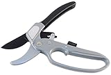 Ratcheting Pruning Shears, Sharp Garden Hand Pruners - Three-stage Action Garden Shears Ratchet Power Garden Tool, Best Gardening Gift Pruning Tool, Original QVC Small Pruning Shears.